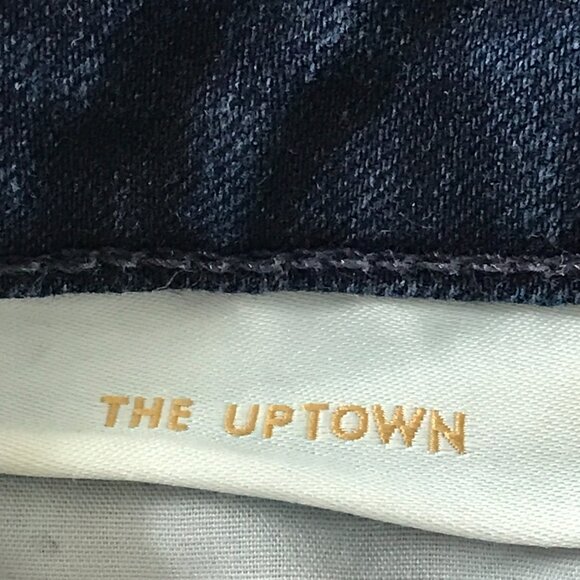 Kate Spade The Uptown Flared Jeans Women 29 Blue Mid Rise Dark Wash Stretch - Picture 5 of 14